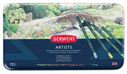 Picture of DERWENT ARTISTS ASSORTED PENCIL TIN 72