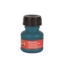 Picture of ARTIST DRAWING INK METALLIC TURQUOISE 20g
