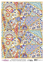 Picture of CADENCE MIX  METAL LEAF RICE PAPER #41