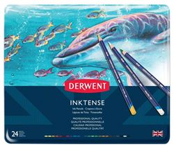 Picture of DERWENT INKTENSE PENCIL TIN 24