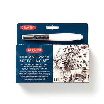 Picture of DERWENT  LINE AND WASH SKETCHING SET