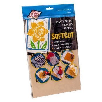 Picture of ESSDEE SOFT CUT LINO 200X300MM 2 PACK