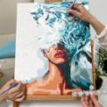 Picture of PAINT BY NUMBERS THE COLORS OF TEMPTATION WRAPPED