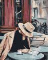 Picture of PAINT BY NUMBERS IT'S ABOUT THE HAT WRAPPED